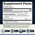 BrainSync – Probiotic Tablets, 3.6 Billion CFU – 30 Ct, 3 Month Supply