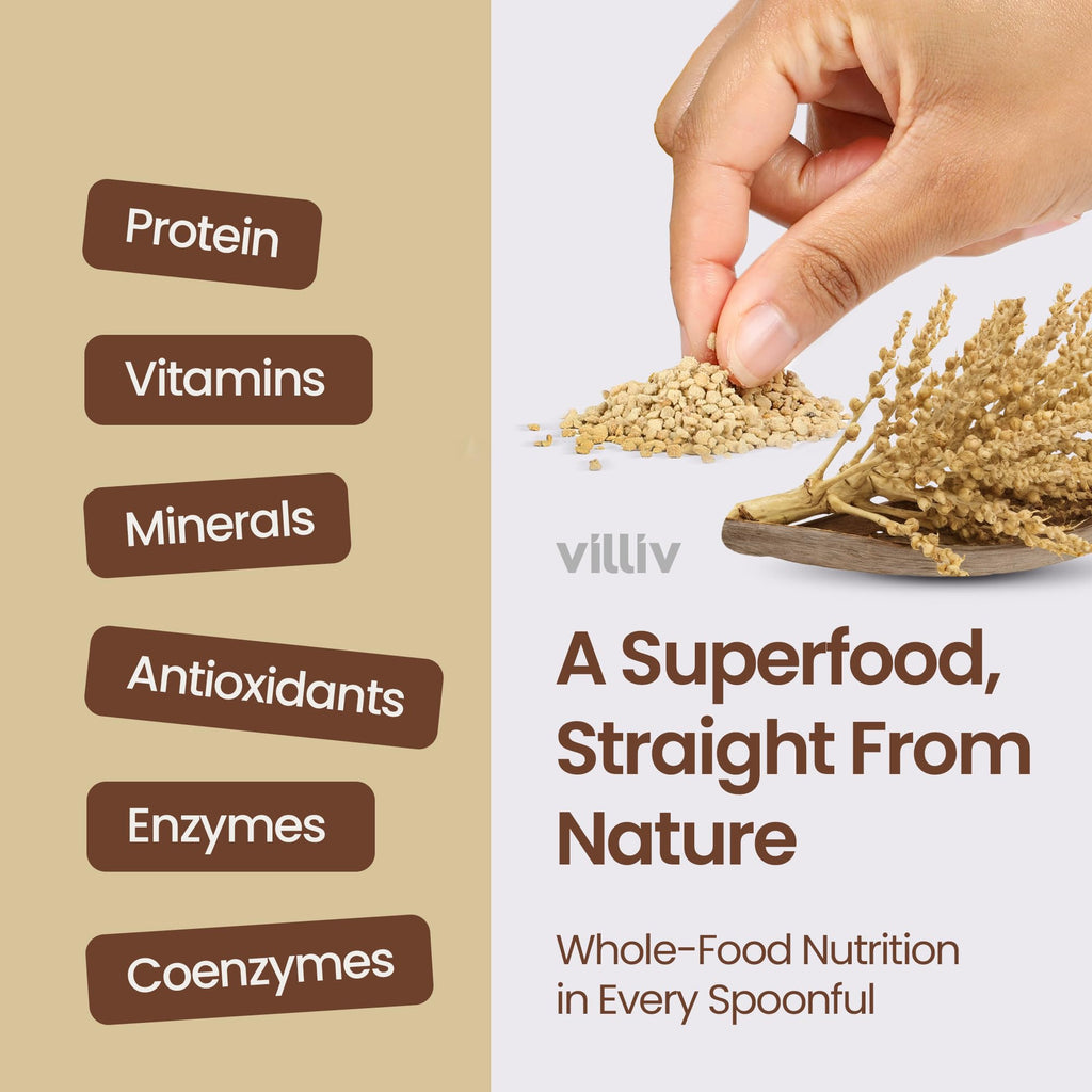 Coconut Flower Bee Pollen Granules - Superfood Antioxidant, Amino Acid, Protein Supplement for Women, Men, Dogs, Bearded Dragons - Natural Multivitamin - Non-GMO, Paleo & Keto-Friendly - 5.2 Oz