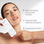 Enlighten White - Whitening Toothpaste with Fluoride, 75 ml - Advanced Enamel Protection and Stain Removal, Restores Shine and Improves Colour - Recommended by Dentists - 6 Pieces