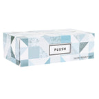 Plush Facial Tissues 130 Per Box Size 7" X 6.9" 2 Ply,Soft, Smooth, Great for Bathroom, Office, Store, School,Home, Kitchen, Or in Your Car & in Every Room (Family pack Pack of 30, 3900 Tissues total)
