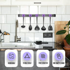 Neosmuk Magnetic Hooks, Heavy Duty 180 lb Magnet Hooks for Cruise Ship Door & Walls, Refrigerator & Grill, Extra Strong Neodymium Hanging Travel Essentials, Purple