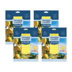 Yankee Candle Whole Home Air Freshener, Long Lasting Odor Eliminating Fragrance for Home, Continuous Room Freshener, Sicilian Lemon (Pack of 4)
