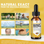 iMATCHME Premium Soursop Graviola for Digestion, Support Healthy Skin & Sleep, Soursop Extract Liquid Drop from Graviola Leaf and Fruit, Sugar/Caffeine/Gluten Free, Passion Fruit Flavor, 2 Fl Oz