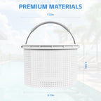 2026 New SPX1082CA Pool Skimmer Basket for Inground Pool Replacement Hayward Skimmer Basket SP1082 SP1083 SP1084 1085 1086 SP1075 ,for Aladdin B-152 Skimmer，316 Stainless Steel Handle with Rubber Grip