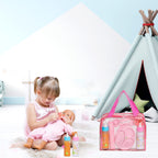 fash n kolor My Sweet Baby Disappearing Doll Feeding Set | Baby Care 6 Piece Doll Feeding Set (13 Pc Set)