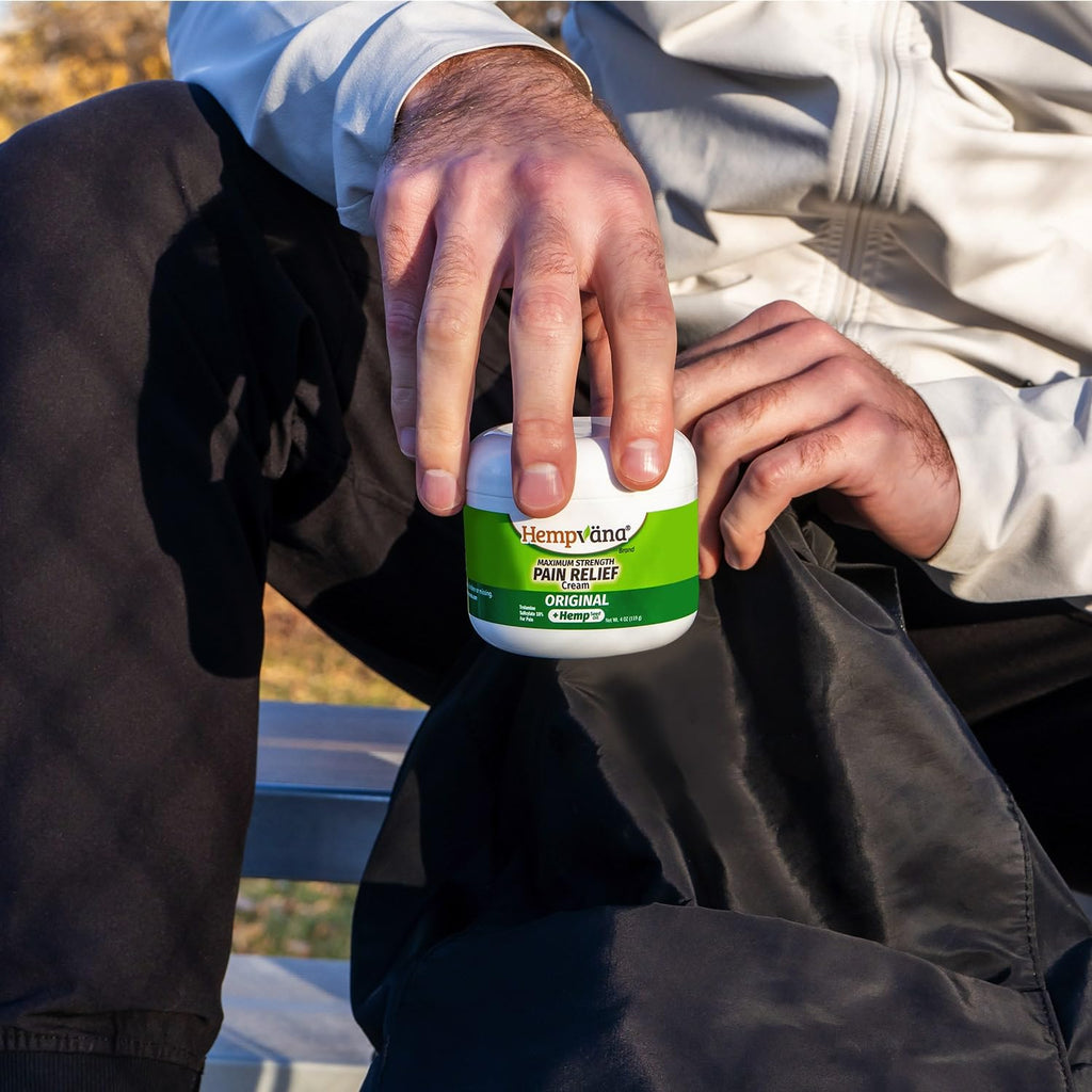 BulbHead As Seen On TV Hempvana Original Relief Cream Maximum Strength, The Hemp Cream for Muscle Joint Back Knee Shoulder Neck Elbow Hand Foot