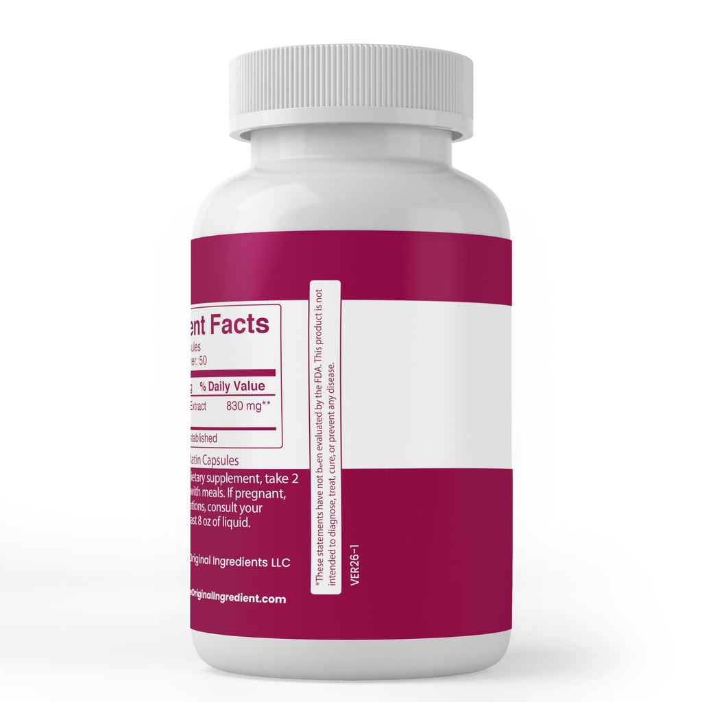 PURE ORIGINAL INGREDIENTS Schisandra Extract, (100 Capsules) Always Pure, No Additives Or Fillers, Lab Verified