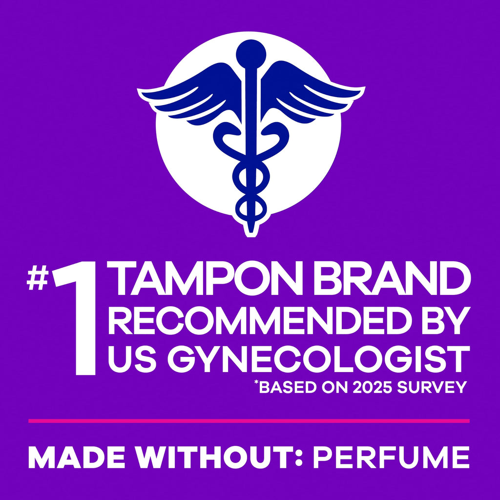 Tampax Radiant Tampons for Women Multipack, with LeakGuard Braid, Regular/Super Absorbency, Unscented, 84 Count (3 Packs of 28), Packaging May Vary
