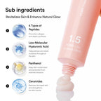 Abib PDRN Intensive Cream 1.5 Tube 2.54 fl oz, Salmon DNA PDRN Hydrating Moisturizer for Dull and Stressed Skin, Skin Turnover and Barrier Care, with Peptides and Hyaluronic Acid, Korean Skincare