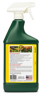 Plantskydd Animal Repellent - Repels Deer, Rabbits, Elk, Moose, Hares, Voles, Squirrels, Chipmunks and Other Herbivores; Ready to Use Liquid - 32 Oz Spray Bottle (PS-1L)