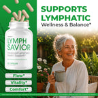 (2 Pack) Lymph Savior - Official Lymph Savior Capsules Advanced Formula with All Natural Ingredients, LymphSavior Pills for Wellness & Overall Health Support Reviews, 120 Capsules for 2 Months