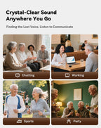 OTC Rechargeable Hearing Aids for Seniors with Automatic Noise Cancelling, LED Display, FSA&HSA Eligible, 5-Level Volume Control for Clear Sound (Black)