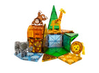 MAGNA-TILES Safari Animals 25-Piece Magnetic Construction Set, The ORIGINAL Magnetic Building Brand
