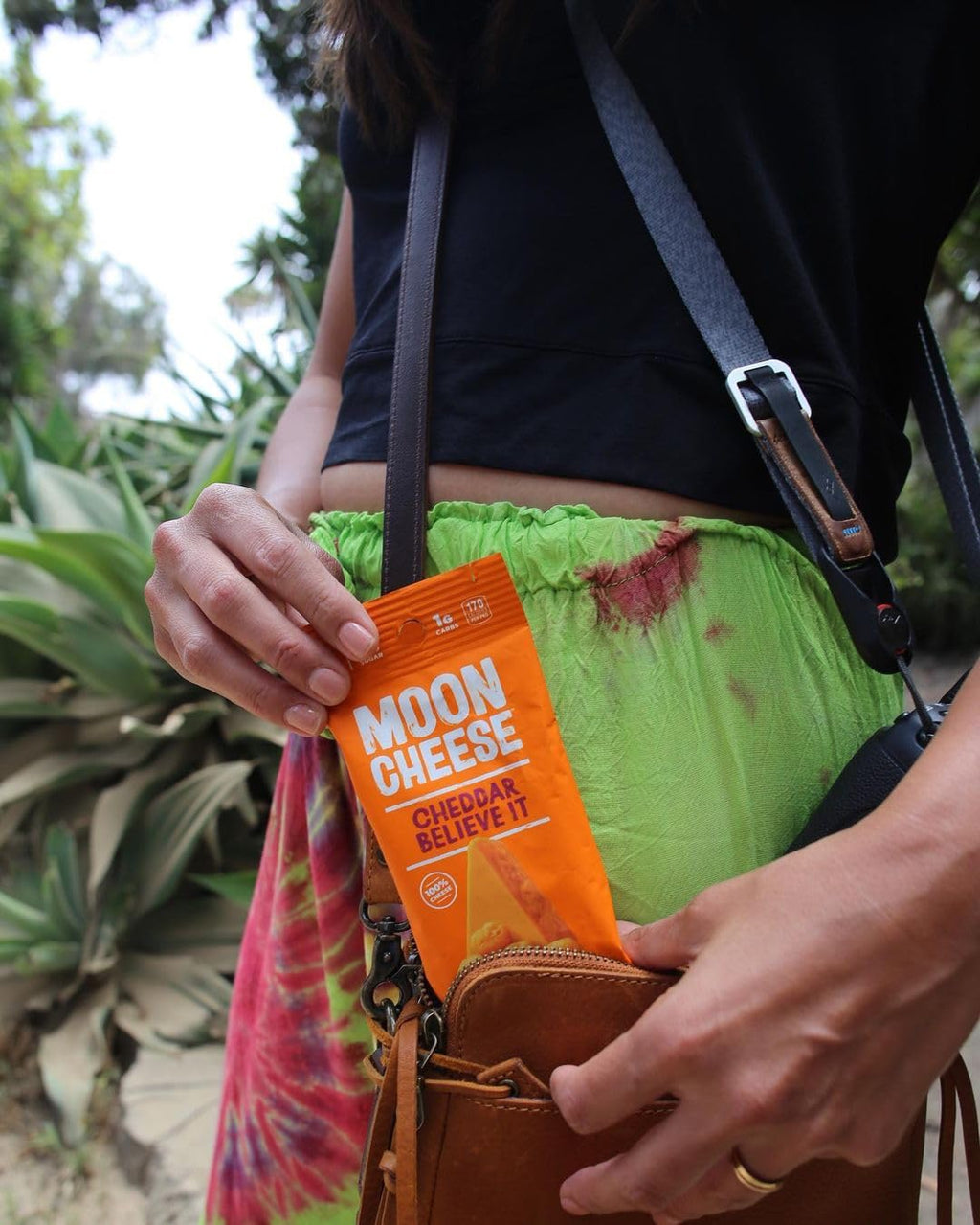 Moon Cheese Cheddar Believe It, 1 Ounce, 12-Pack, Crunchy, Protein-Rich Cheese Snack, Keto Friendly, 100% Real Cheese