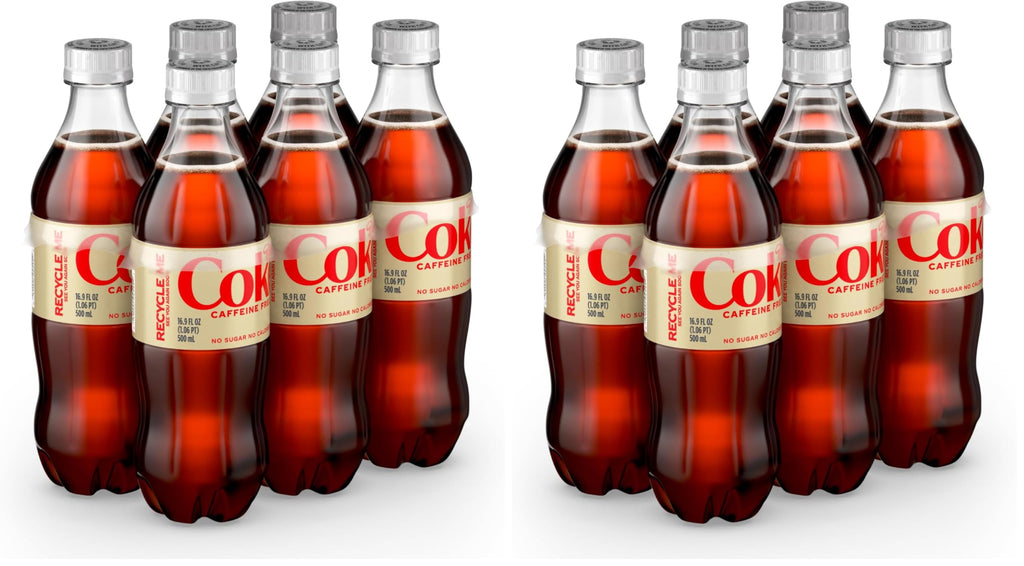 Diet Coke Caffeine Free Soda | 16.9 fl oz | 12 Pack | Soft Drink