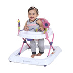 Smart Steps Trend Activity Walker with Removeable Toy Bar, Multi-Directional Front Wheels, Tray, Adjustable Height and Flat Fold Frame for Storage, Ages 6 Months +, Emily Pink