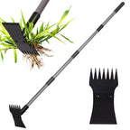 Walensee 2-in-1 Weed Puller Tool and Garden Hoe, Long Handle Weed Rake