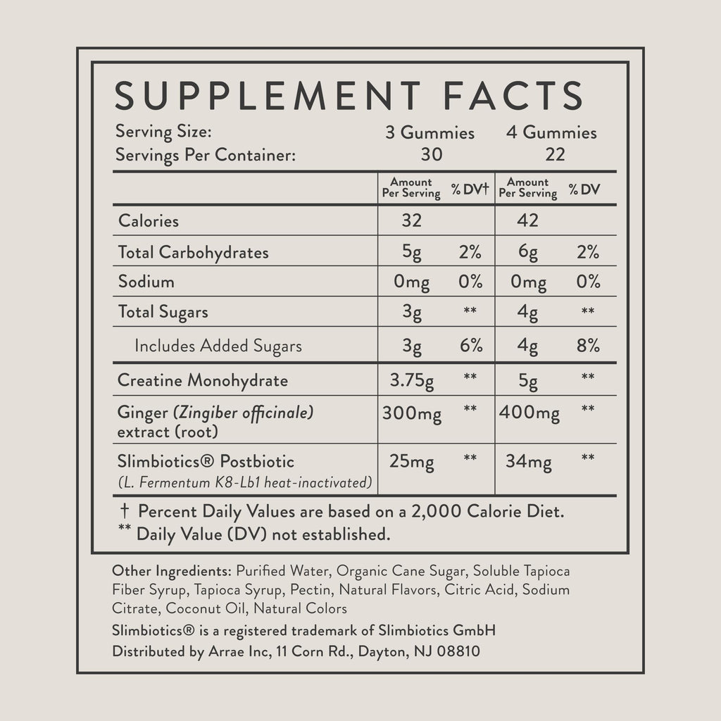 Arrae Tone Gummies – Creatine Monohydrate 5g for Women – Support Lean Muscle, Strength & Recovery – Hormone-Friendly Muscle Toning Supplement – Mixed Berry Flavor – 90 Count