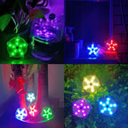 DeeprBetter Floating Pool Lights,Color Changing Waterproof Hot Tub Lights,3.3" Hot tub Accessories,Magnet Led Pool Light for Above Ground Pools,Floating Light for Pond,Bath,Spa,Shower-3pcs