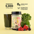 Earth Fed Muscle Greens and Reds Superfoods Blend, Piña Colada – Kale, Spirulina, Wheatgrass & Elderberry – Antioxidant Support, Vitamins & Probiotics – No Artificial Ingredients – 30 Servings