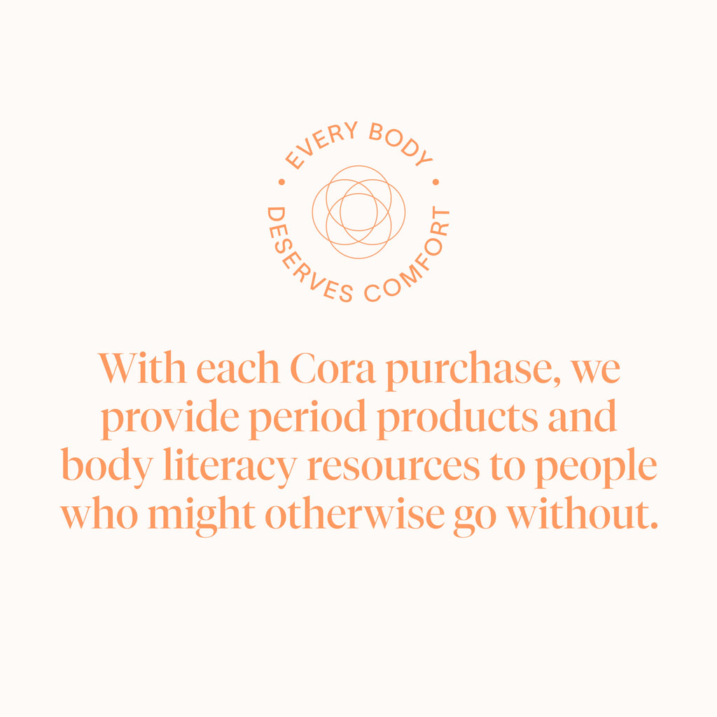 Cora Organic Cotton Non-Applicator Tampons (36 Light Non-Applicator Tampons)