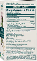 Himalaya Holy Basil, 60 Day Supply - Herbal Adrenal Support for Stress Relief, Relaxation, Energy Support and Occasional Sleeplessness - Vegan, Non-GMO, Gluten Free, 720 mg, 60 Capsules, Pack of 2