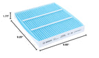 BOSCH 6055C HEPA Cabin Air Filter - 3 Layer Protection For A Healthier Ride