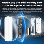 Door Chime, Satisure Wireless Door Open Contact Sensor Alarm Chime with 600 FT Range 58 Chimes 5 Volume Levels LED Indicators, Door Ringer Alert for Business/Store/Home/Office When Entering