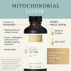 Quicksilver Scientific The ONE Mitochondrial Elixir - Mitochondria Supplement to Support Cellular Health with Phosphatidylcholine, Resveratrol, Reishi Mushroom & CoQ10 Liquid (3.38 Fl oz / 100ml)