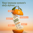 Sunny Within Immunity - Liposomal Vitamin C & Bee Propolis 6-in-1 Packets with Zinc, D3 + K2, Quercetin, Avocado Oil - Antioxidant Liquid Supplement for Immunity, Skin & Bone* - 30 Pouches