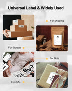 Phomemo 4x6 Thermal Shipping Labels 500 PCS Fanfold Labels for Address Mail