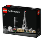 LEGO Architecture Paris Model Building Set - Detailed Display Building Blocks for Kids, Boys and Girls, Ages 12+ - Gift for Travelers - 21044