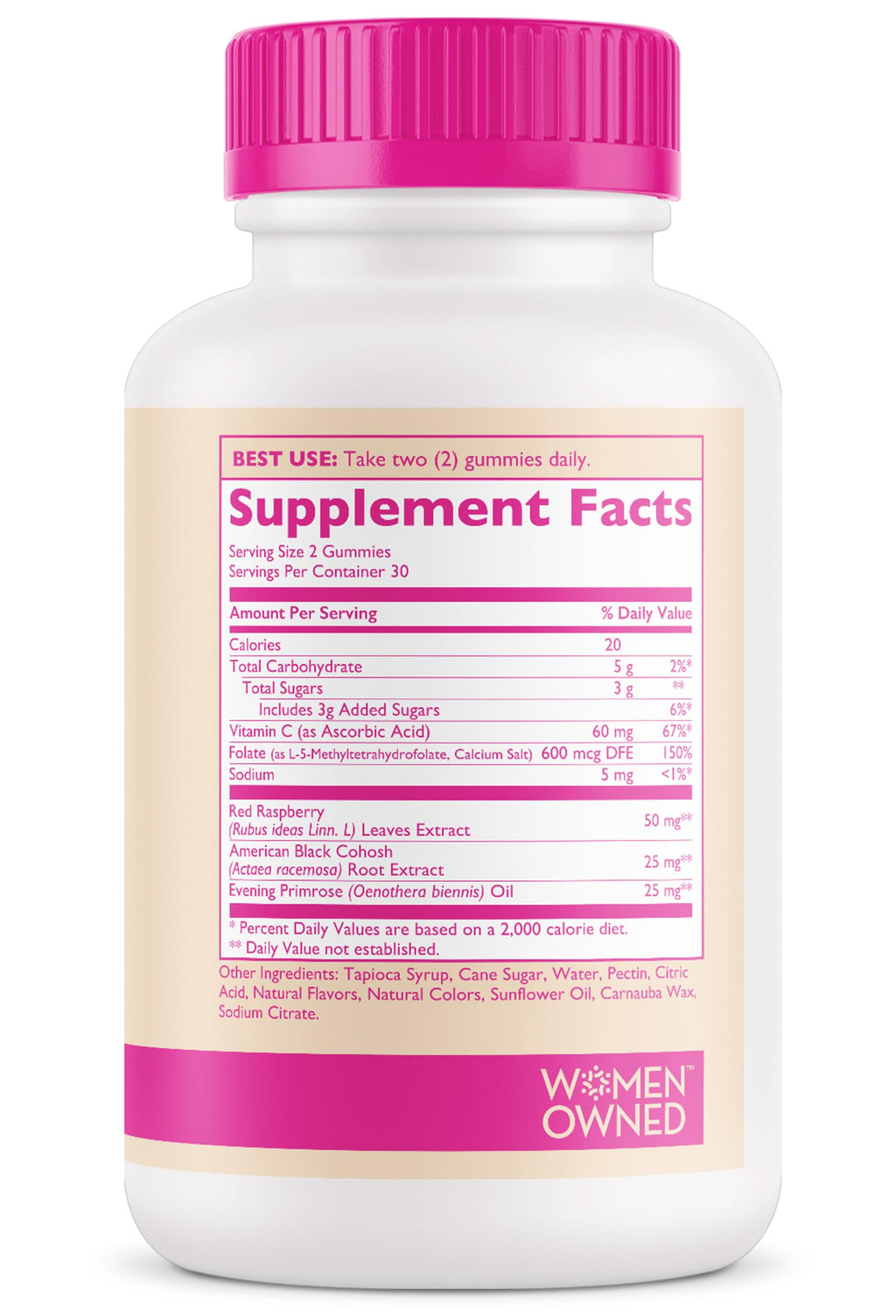 Amy Suzanne Hormone Balance Gummies for Women - Hormone Harmony for Mood, Energy, Bloating - Hormonal PMS, Perimenopause & Menopause Support - Red Raspberry Leaf & Black Cohosh - 60 Gummy Supplements