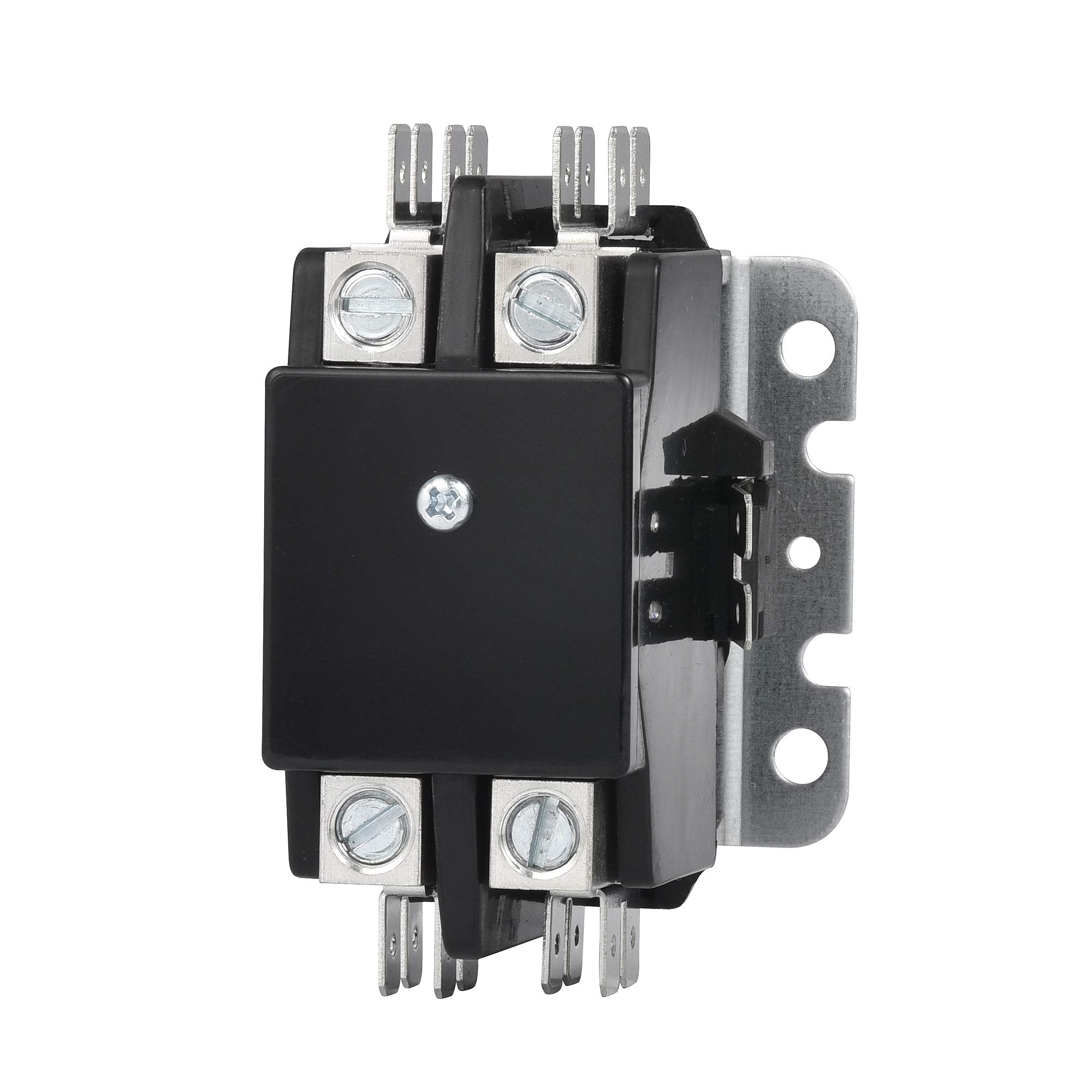 SUNLEE 2 Poles FLA 40 Amp Coil 24 VAC Air Conditioner Condenser Compressor Contactor AC Definite Purpose Contactor Universal Fit UL Recognized A2L Compliant