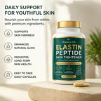 Xjrwac Claranova Elastin Peptide Skin Formula, 1000mg Marine Elastin Peptides (3pcs)