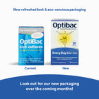 OptiBac Probiotics Every Day Extra 30 Capsules | High Strength Digestive Probiotics with 20 Billion CFU | Vegan Supplement with Lactobacillus Acidophilus NCFM | for Everyday Digestive Health