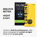 Rhinomed Turbine Breathing Nasal Dilator | Medium 3 Pack | Improve Airflow During Exercise | Nasal Strip Alternative | Comfortable Breathing Aids for Workout Performance