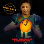 FlashCatch Light Up Football - Glow in the Dark Ball - NO 6 - Boys Gifts