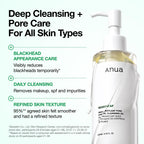 Heartleaf Pore Control Cleansing Oil by Anua for Unisex - 6.76 oz Cleanser