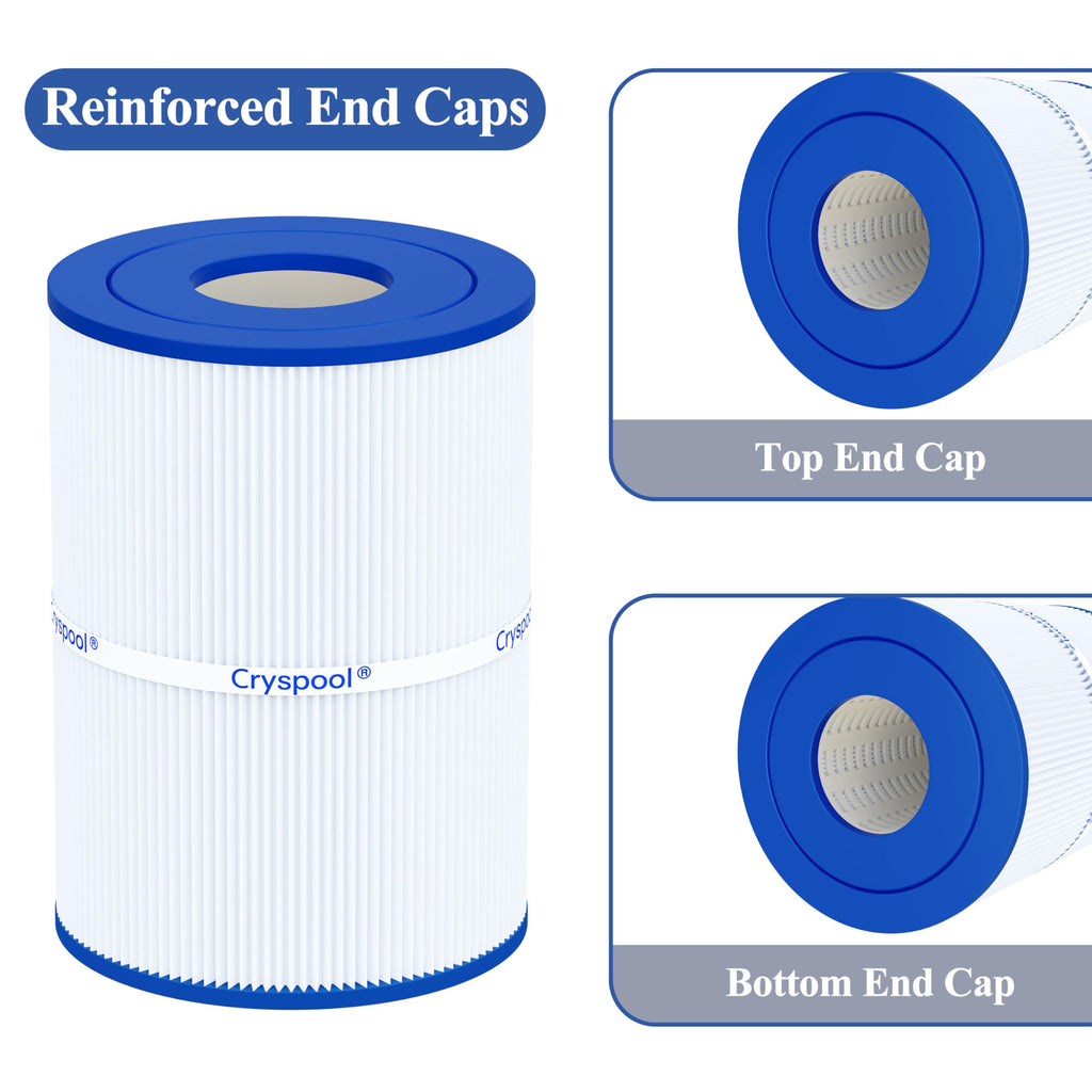 Cryspool® 07018 Filter Compatible with CX250RE, Star-Clear C250, PA25-4, PA25-4/M4, C-7626, FC-1230, 25 Sq. Ft Spa Filter Cartridge, 1 Pack