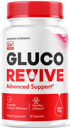 Gluco Revive - GlucoRevive, Gluco Revive Pills,GlucoRevive Support, GlucoRevive Capsules, Gluco Revived All Natural Premium Formula, Gluco Revive Pills Reviews, 30 Capsules for 1 Month