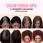Boldify Hairline Powder, Root Touch Up Hair Color Dark Brown 4g