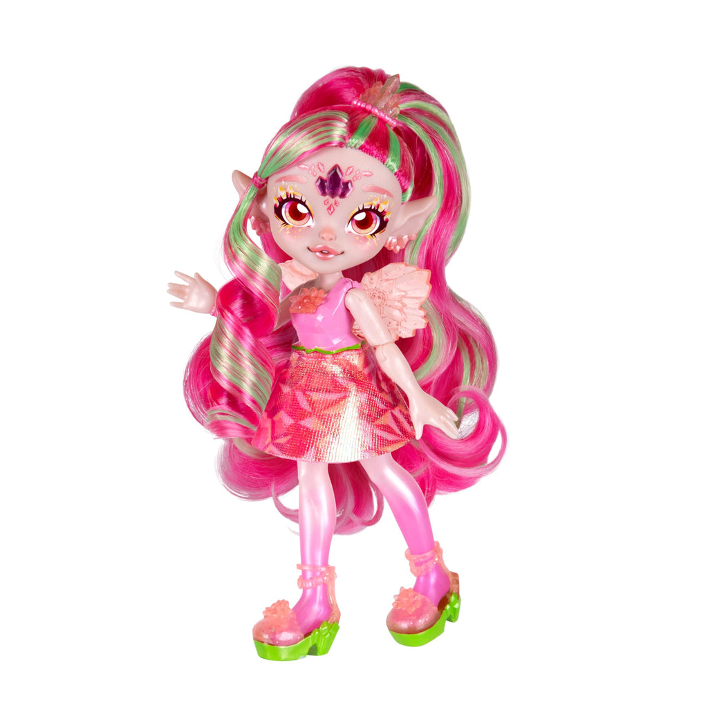Magic Mixies Shimmerverse Series, Create & Mix Magic Potion to Magically Reveal Faye The Fairy Pixling, This Beautiful 6.5" Shimmerverse Pixling Fashion Doll Appears Inside The Potion Bottle