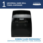 Kimberly-Clark Professional Manual Hard Roll Paper Towel Dispenser (09990)