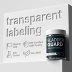 Bladder Guard – Bladder Control Supplements – Urinary Tract Health for Women & Men – Pumpkin Seed Extract & Soy Germ Formula – 60 Capsules