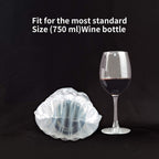 Wine Bottle Travel Protector Bags, Conilly 50 Packs Inflatable Air Column Packaging Bubble Bag with Free Inflator Pump, Reusable Wine Bottle Protector,Safe Choice for wine Transportation