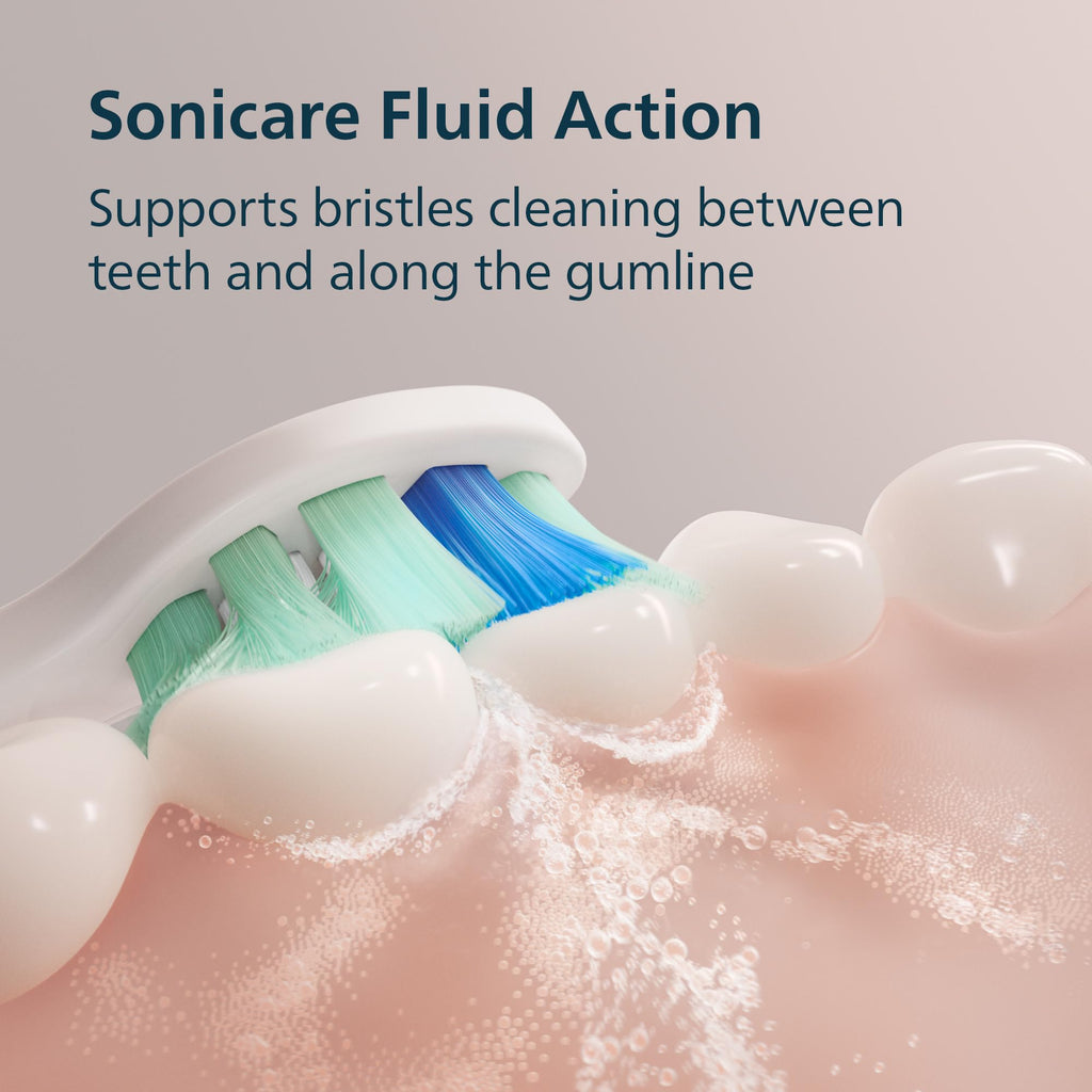 Philips Sonicare 4100 Series Electric Toothbrush - Sonic Toothbrush with Advanced Sonic Technology, Pressure Sensor, Two Intensity Settings, Smartimer & Quadpacer, Black, Model HX3681/24