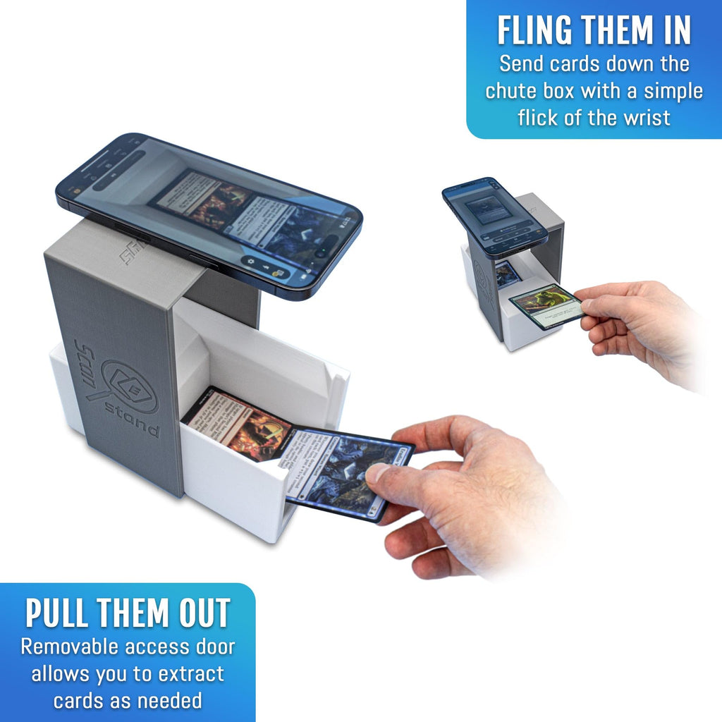 EnderToys MTG Card Scanner (Unsleeved Cards Only) - Scan Stand - Works Best with Manabox App