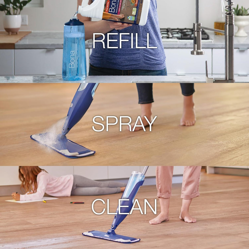 Bona Hardwood Floor Cleaner Refill - 128 fl oz - Cedar Wood Scent