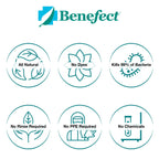 Benefect Botanical Decon 30 Disinfectant Cleaner - All Natural Formula for Effective Cleaning Power - Ideal for Restoration Jobs & Water Damage - 4 Gallons (4 Pack of 1-Gallons)